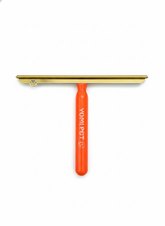 Pet Hair Removal Tool for Carpets Reusable Dog Cat Hair Scraper Single Item for Rugs Mats Efficient Pet Hair Remover - Shedding Grooming Kit - Sheddingblade